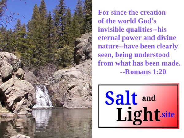 Jemez Mountain Trail National Scenic Byway photo with Romans 1:20