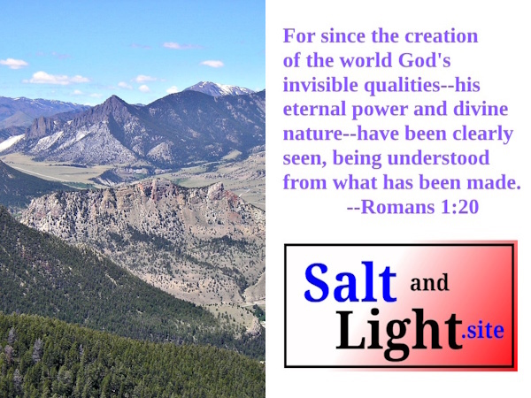 Chief Joseph Scenic Byway photo with Romans 1:20