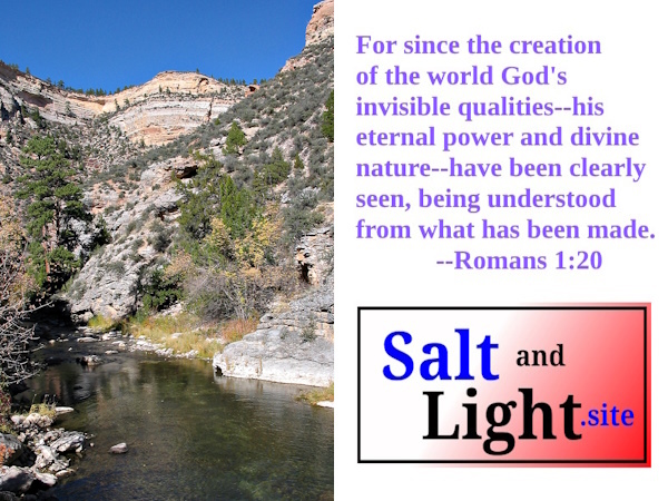 Outlaw Canyon, Wyoming photo with Romans 1:20