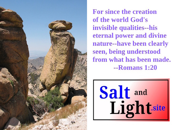 Sky Island Scenic Byway photo with Romans 1:20