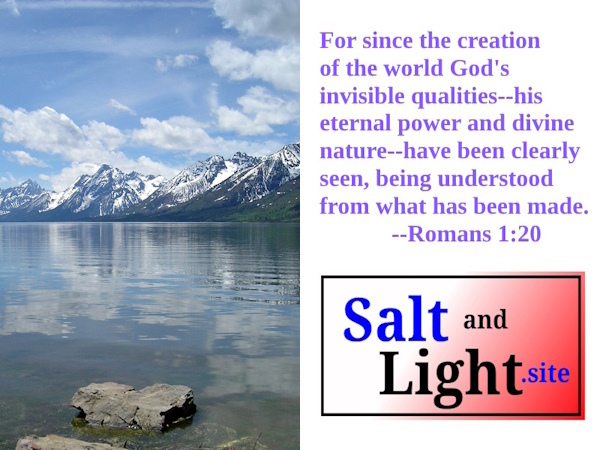Grand Teton National Park photo with Romans 1:20