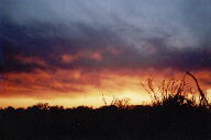 Arizona sunrise and sunset