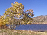 Crystal Lake at Curt Gowdy State Park in Wyoming
