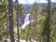 Yellowstone National Park Waterfall photo thumbnail