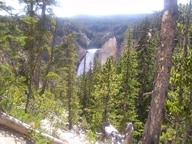 Yellowstone National Park Waterfall photo thumbnail