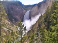 Yellowstone National Park Waterfall photo thumbnail