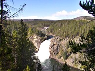 Yellowstone National Park Waterfall photo thumbnail