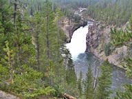 Yellowstone National Park Waterfall photo thumbnail