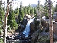 Rocky Mountain National Park Waterfall photo thumbnail